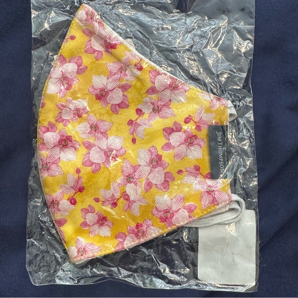 Jim Thompson 100% Silk Face Mask